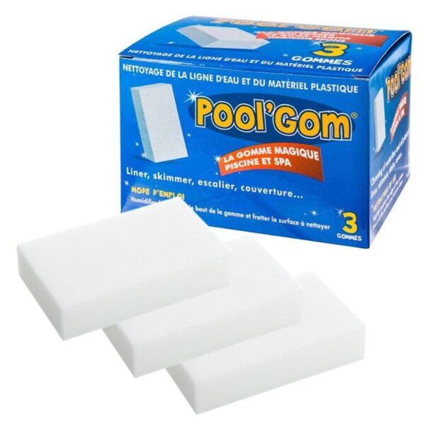 Pool'Gom nettoyage de la ligne d'eau (boîte 3 gommes)